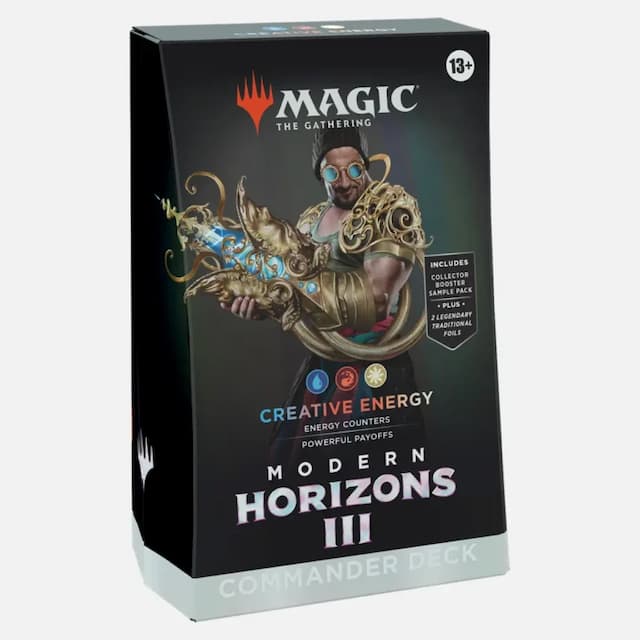 Magic the Gathering (MTG) karte Modern Horizons 3 Creative Energy Commander Deck
