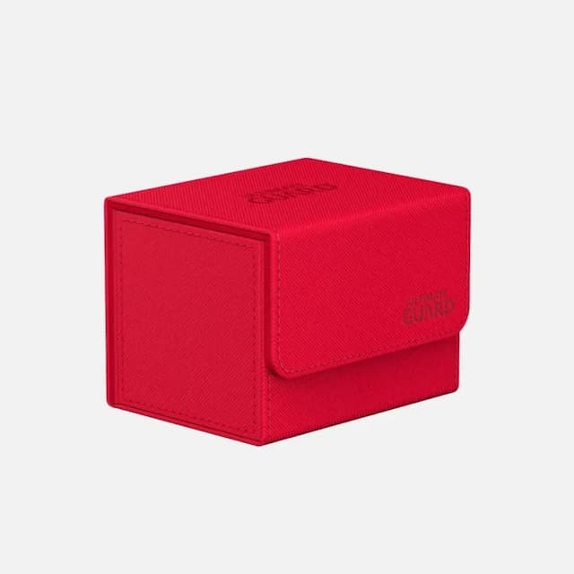 Ultimate Guard Sidewinder 100+ XenoSkin Deck Box Monocolor Red