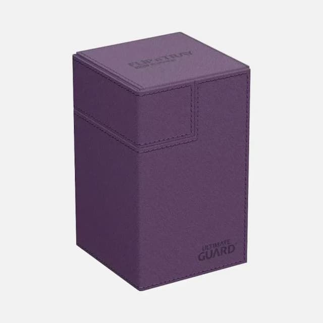 Ultimate Guard Flip N Tray 100+ XenoSkin Monocolor Purple Deck Box