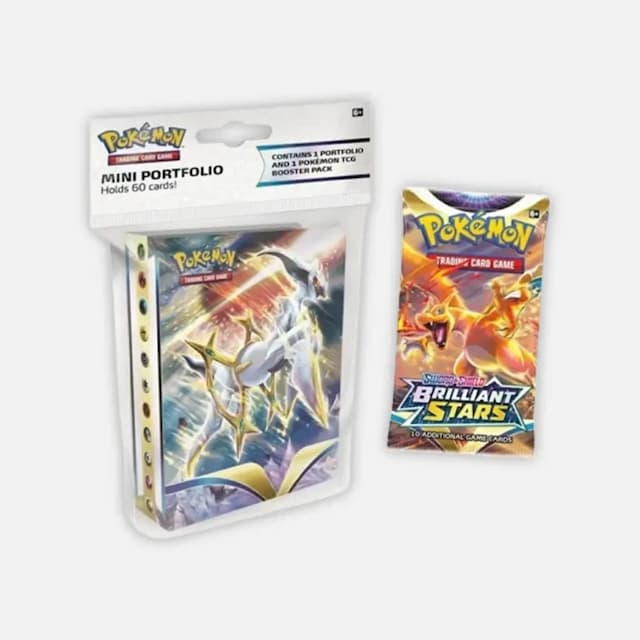 Pokémon karte Brilliant Stars Mini Album (vsebuje 1 paketek)