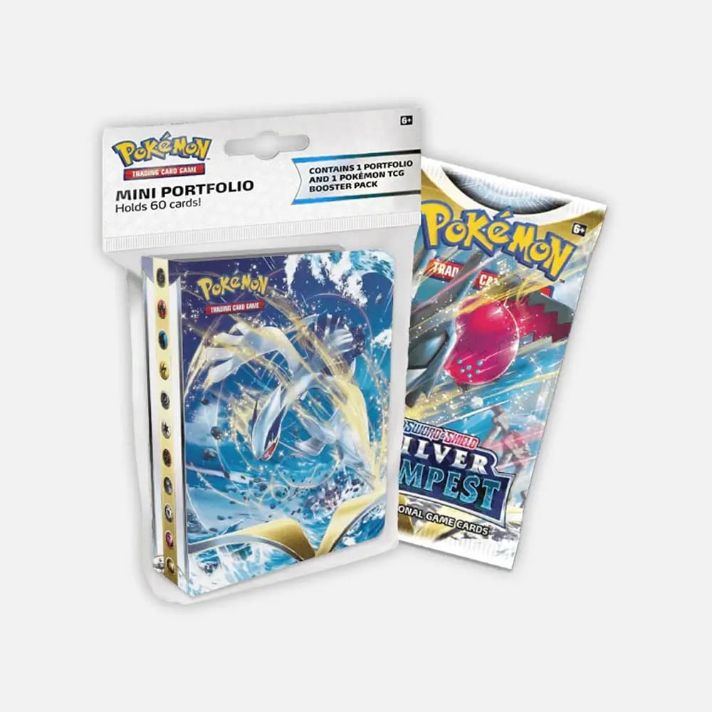 Pokémon karte Silver Tempest Mini Album (vsebuje en paketek)