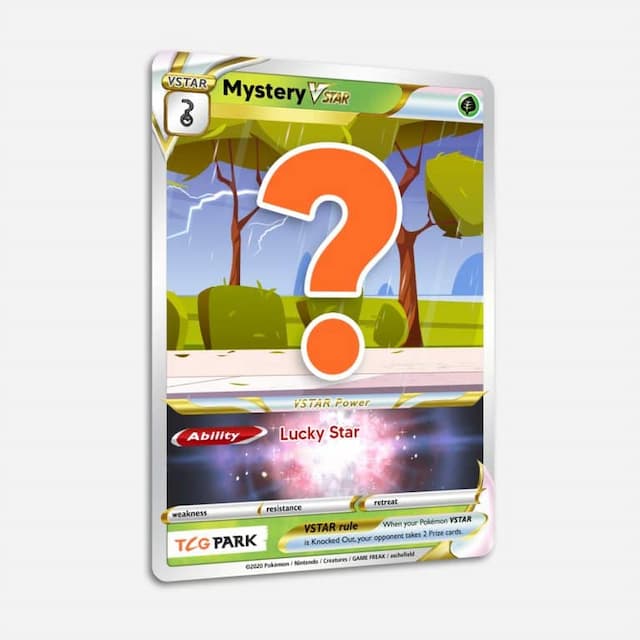 Mystery VSTAR Karta – Pokémon Karte Karte