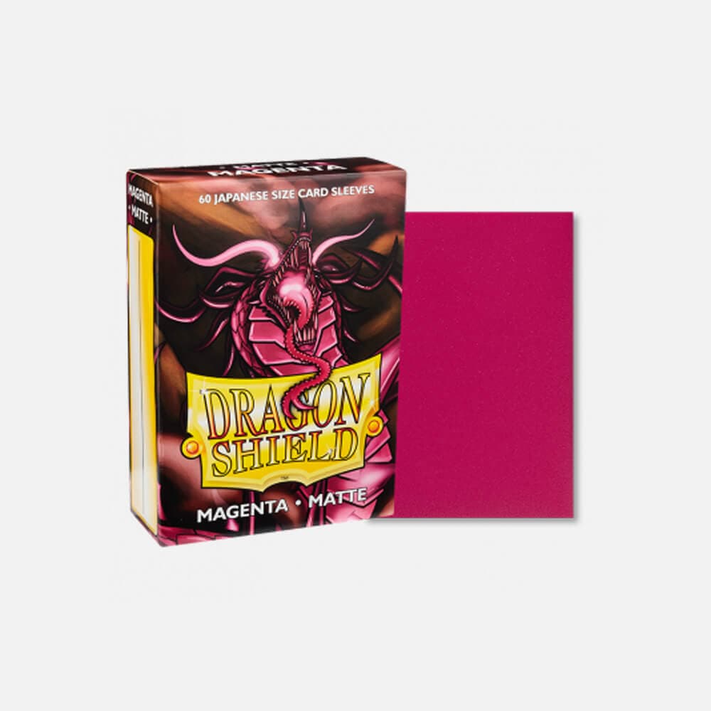 Dragon Shield (DS): Japanese Matte magenta ovitki (60)