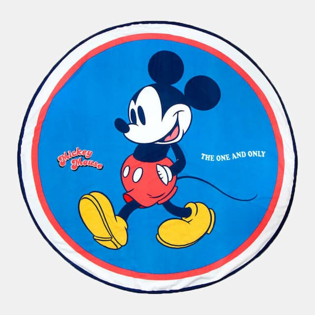 Brisača Mickey Mouse Round - mikrovlakna