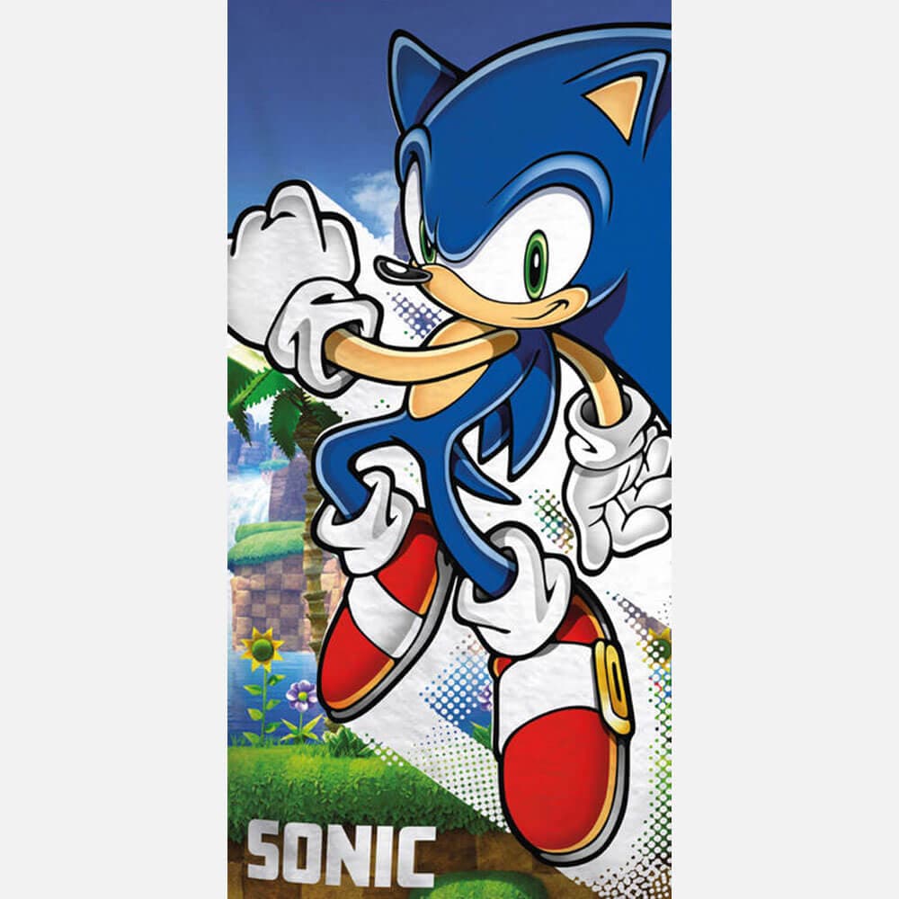 Brisača Sonic The Hedgehog - mikrovlakna