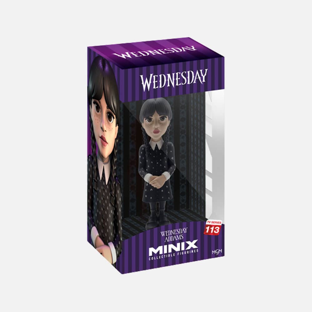 Figura Wednesday Addams Minix (12cm)
