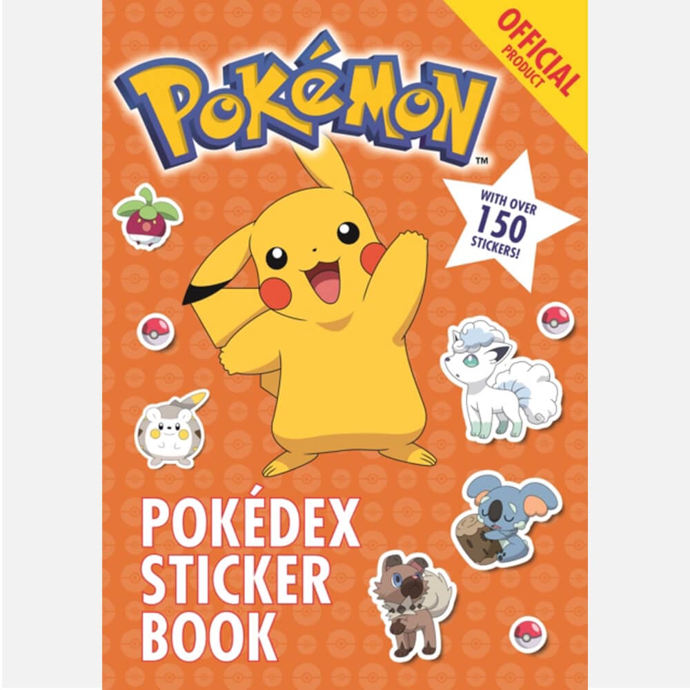Uradna Pokémon Pokedex knjiga z nalepkami