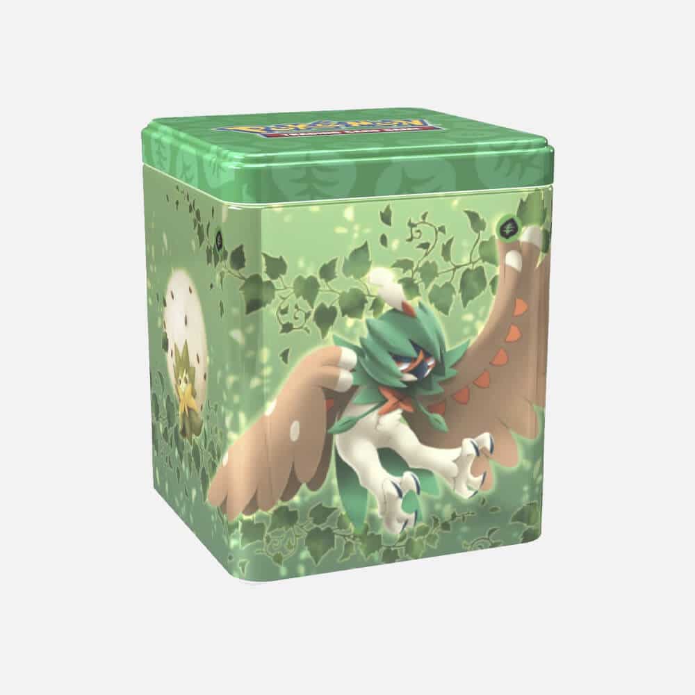 Pokémon karte Stacking Tin - Grass