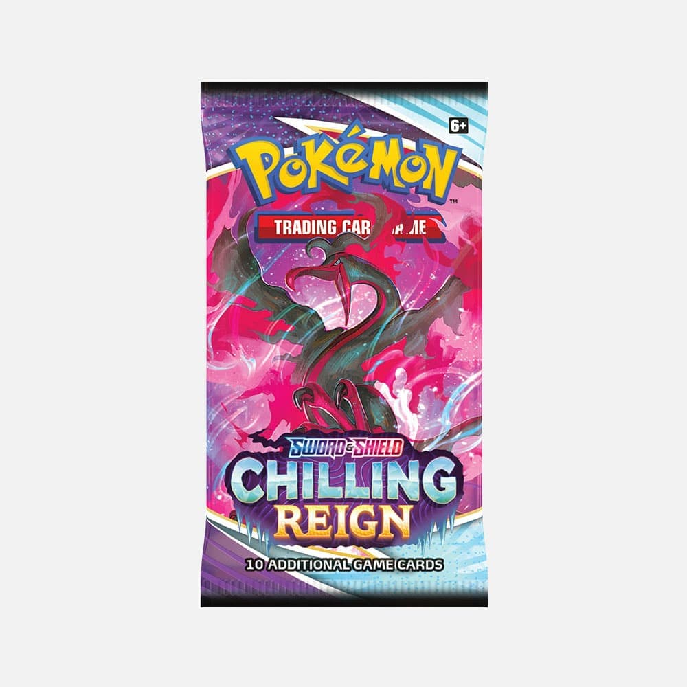 Pokémon karte Chilling Reign Booster Paketek (Pack)