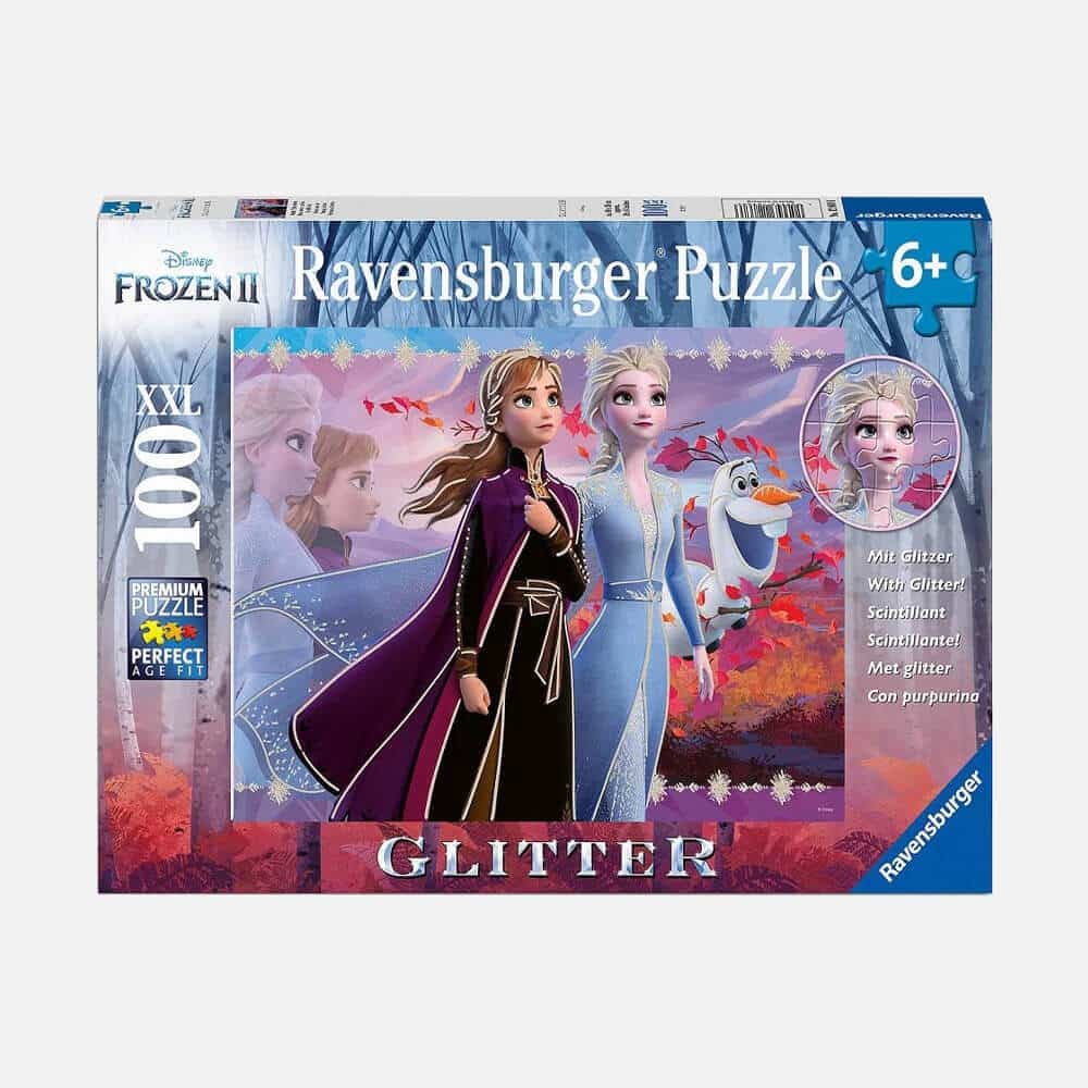 Sestavljanka Frozen Glitter 100 (100 kosov)