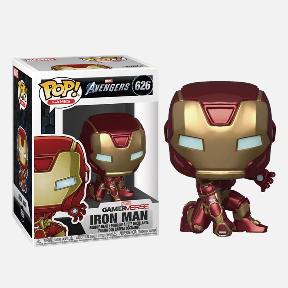 Funko Pop! Marvel Avengers Game Iron Man Stark Tech Suit figura