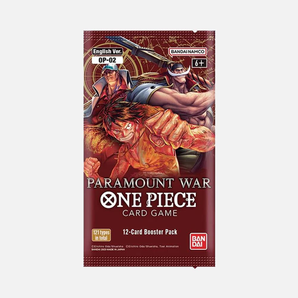 One Piece karte Paramount War Booster paketek (pack)