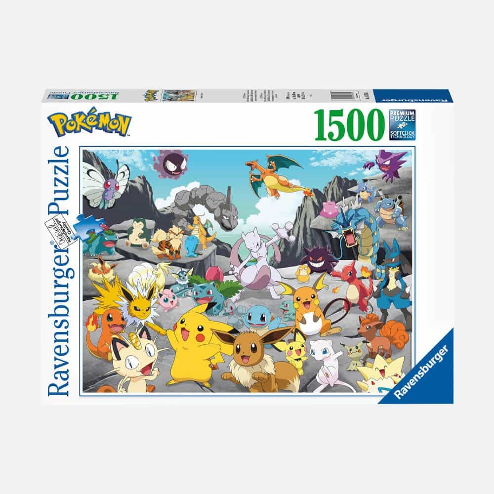 Sestavljanka Pokémon Classics (1500 kosov)