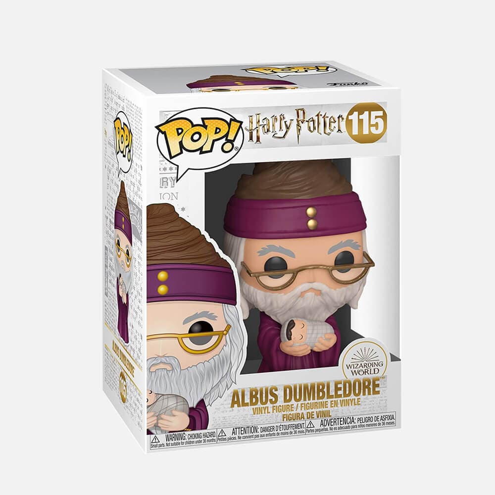 Funko Pop! Harry Potter Movies Vinyl Dumbledore z Baby Harry figura