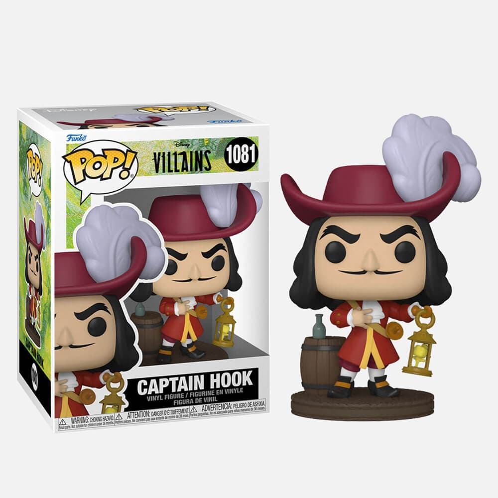 Funko Pop! Disney Villains Kapatain Hook figura