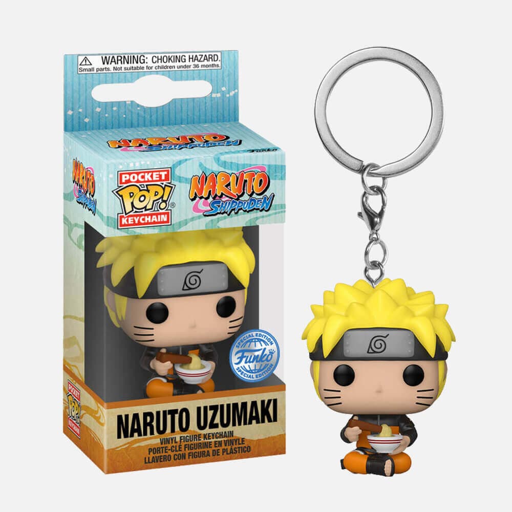 Obesek za ključe POP! Naruto Shippuden Naruto with Noodles