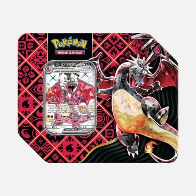 Pokémon karte Paldean Fates Tin 5-booster Charizard EX