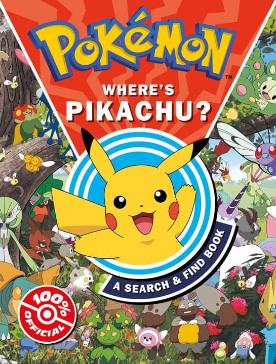 Pokémon Where's Pikachu? A search & find book