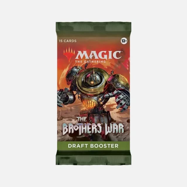 Magic the Gathering (MTG) karte Brothers War Draft Booster Paketek (pack)