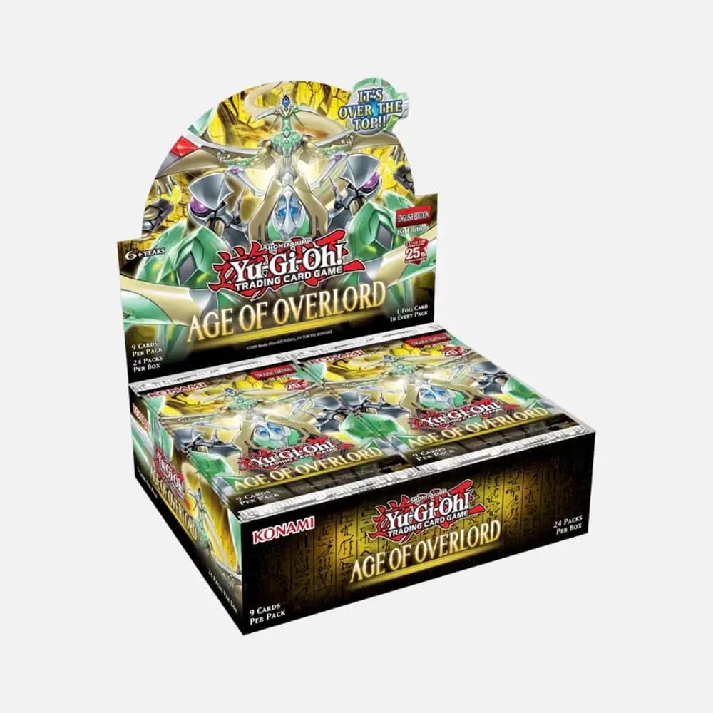 Yu-Gi-Oh! karte Age Of Overlord Booster Box