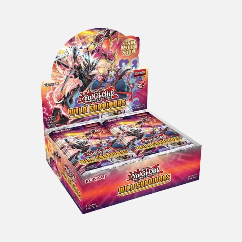 Yu-Gi-Oh! karte Wild Survivors Booster Box