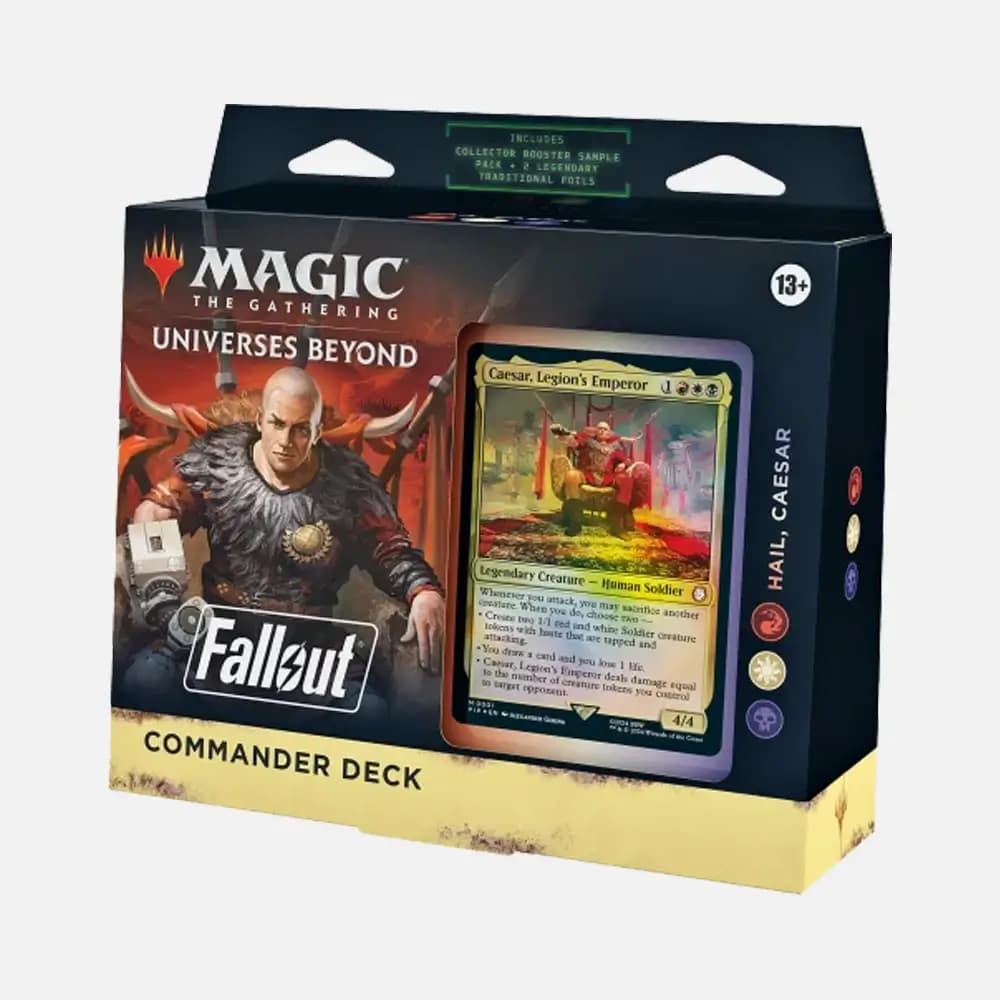 Magic the Gathering (MTG) karte Fallout Hail Cesar Commander Deck