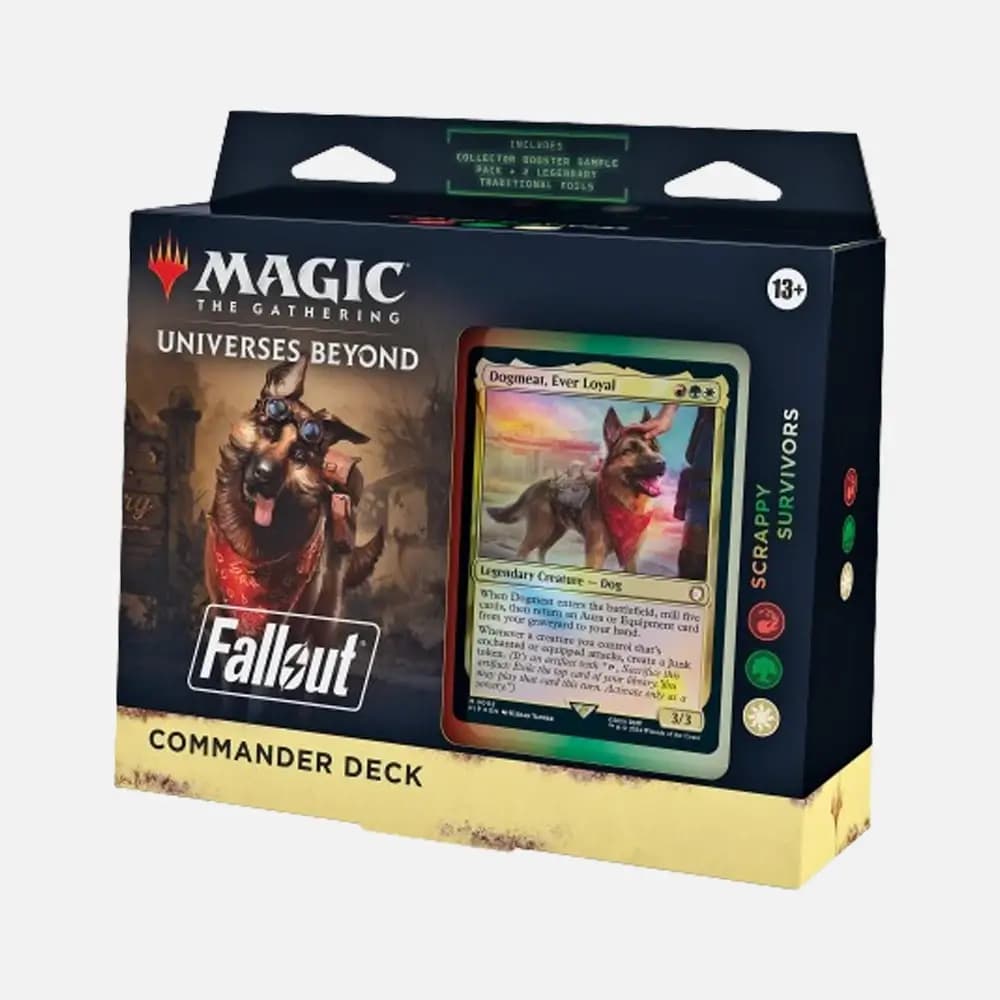 Magic the Gathering (MTG) karte Fallout Scrappy Survivors Commander Deck