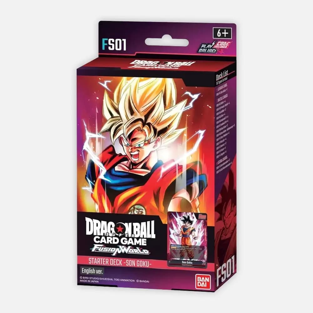 Dragon Ball Super karte Starter Deck Son Goku - Fusion World FS01