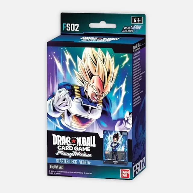 Dragon Ball Super karte Starter Deck Vegeta - Fusion World FS02