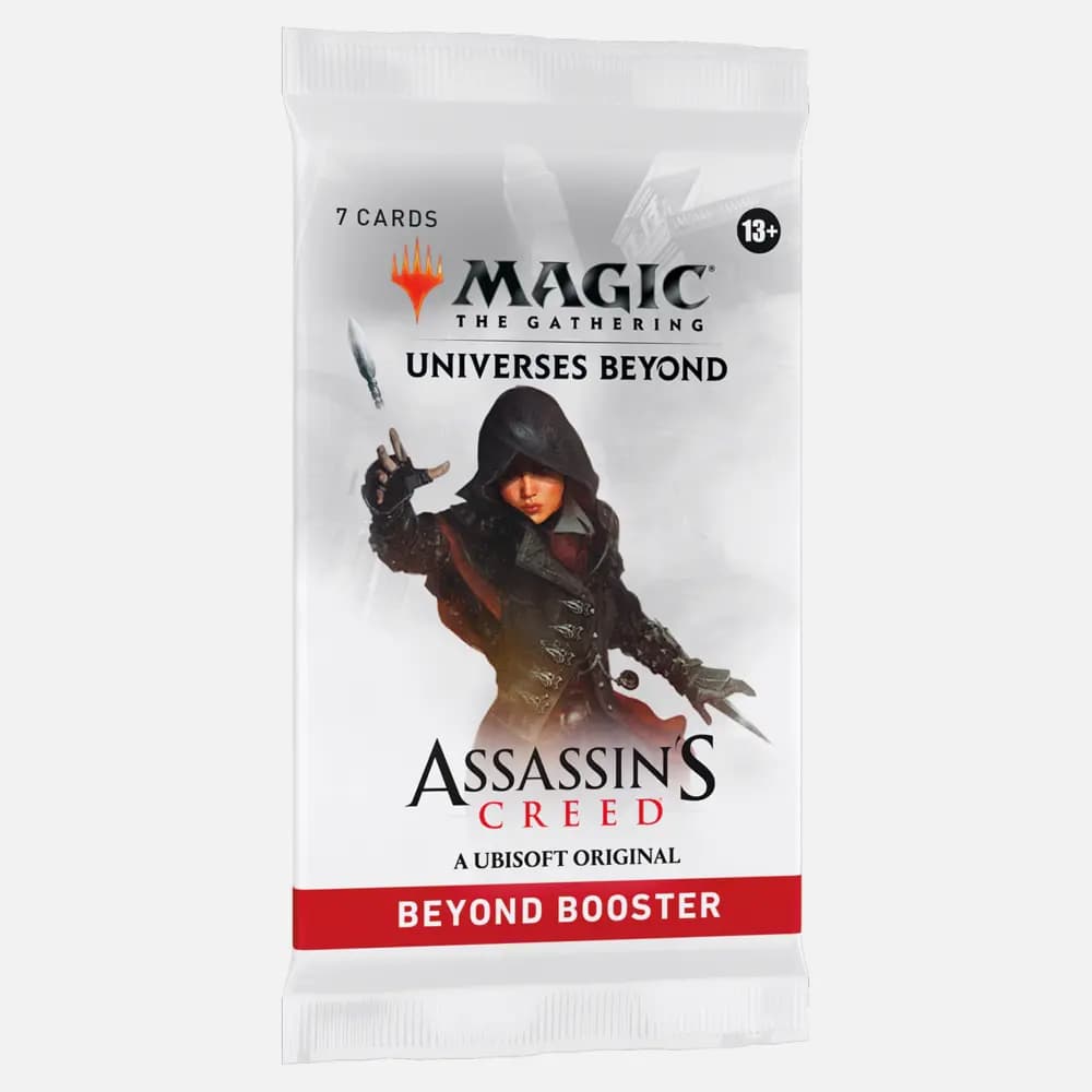 Magic the Gathering (MTG) karte Assassin's Creed Beyond Booster Paketek