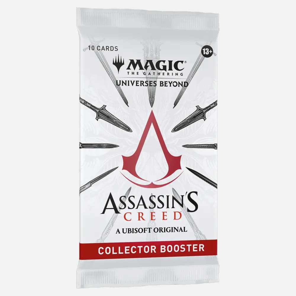 Magic the Gathering (MTG) karte Assassin's Creed Collector Booster Paketek