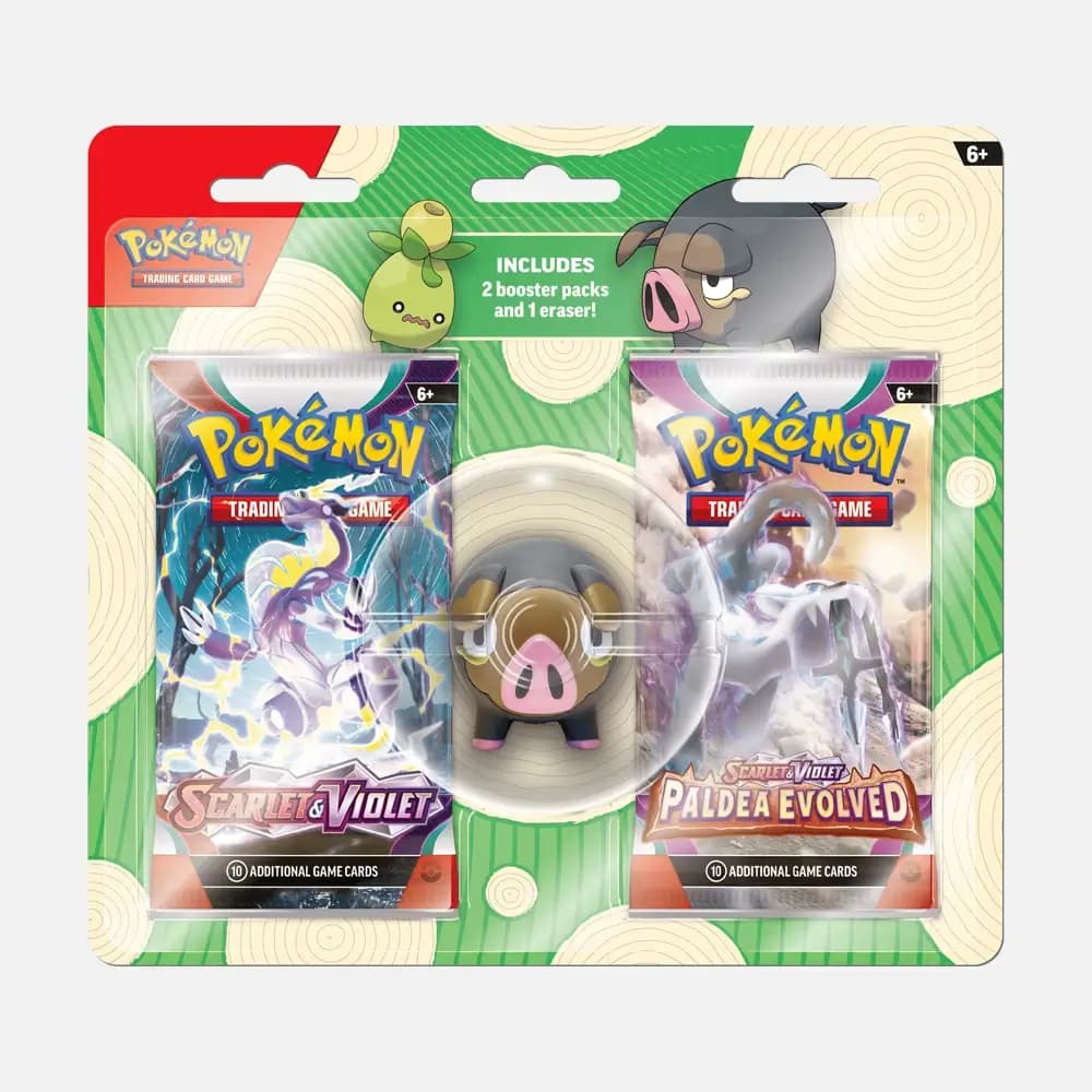 Pokémon karte Back to School Eraser Blister 2023 - Lechonk