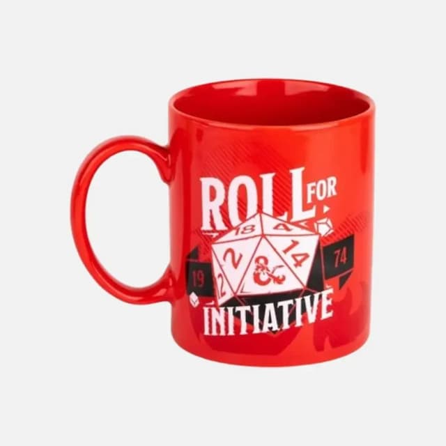 Skodelica Dungeons & Dragons Mug Roll for Initiative (320ml)