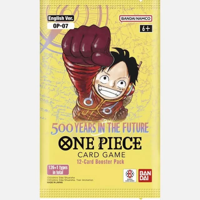 One Piece karte 500 Years In The Future Booster Paketek (pack)