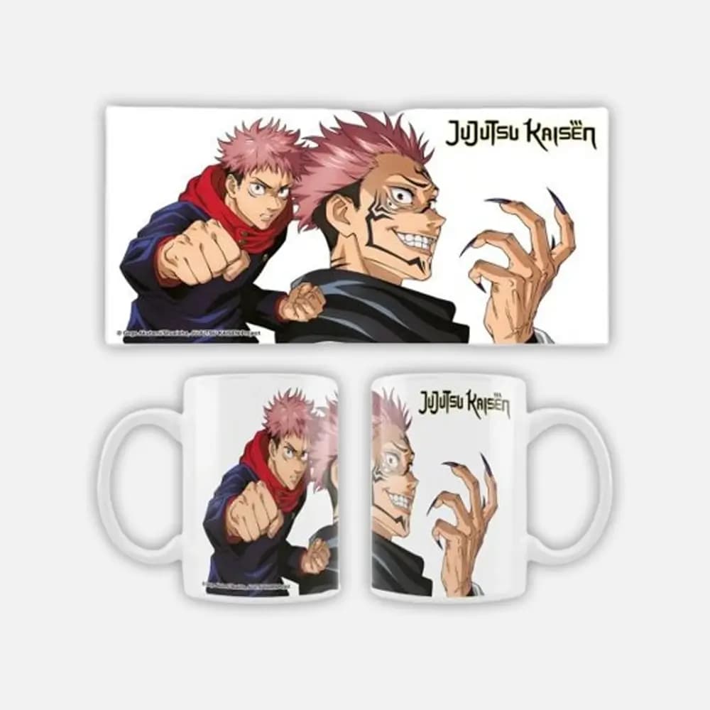 Skodelica Jujutsu Kaisen Yuji & Sukuna (320ml)