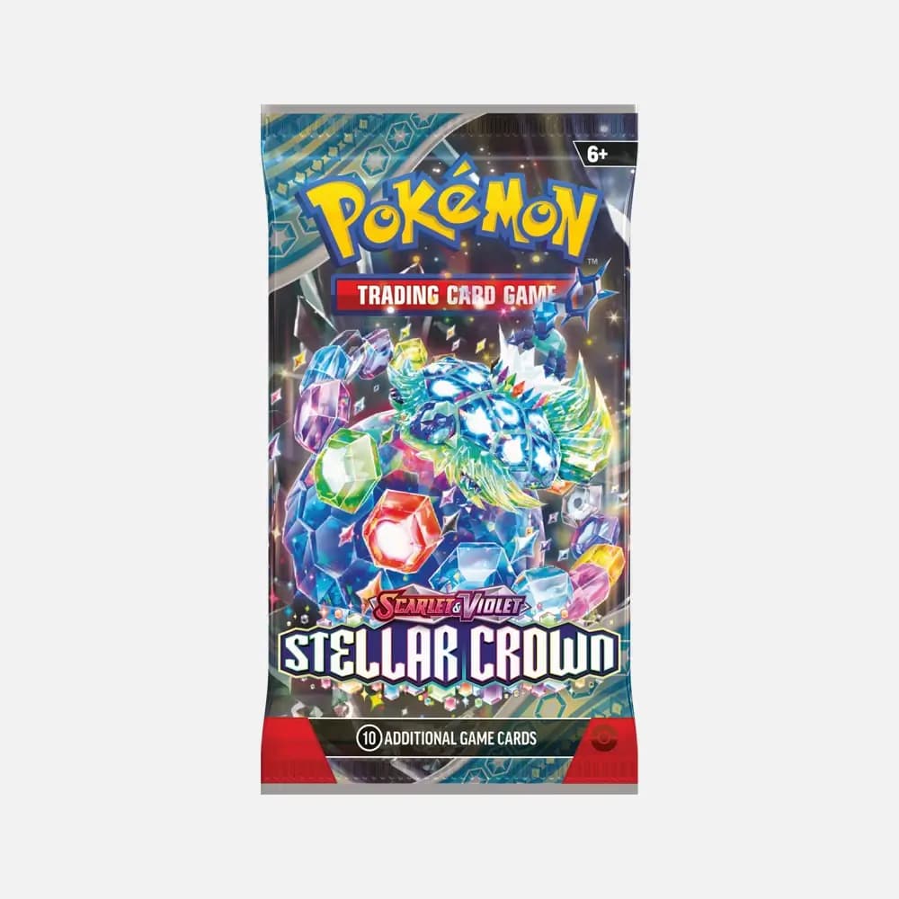 Pokémon karte Stellar Crown Booster Paketek (pack)