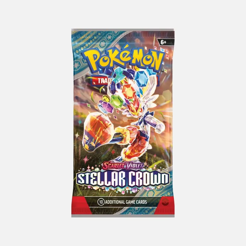 Pokémon karte Stellar Crown Booster Paketek (pack)