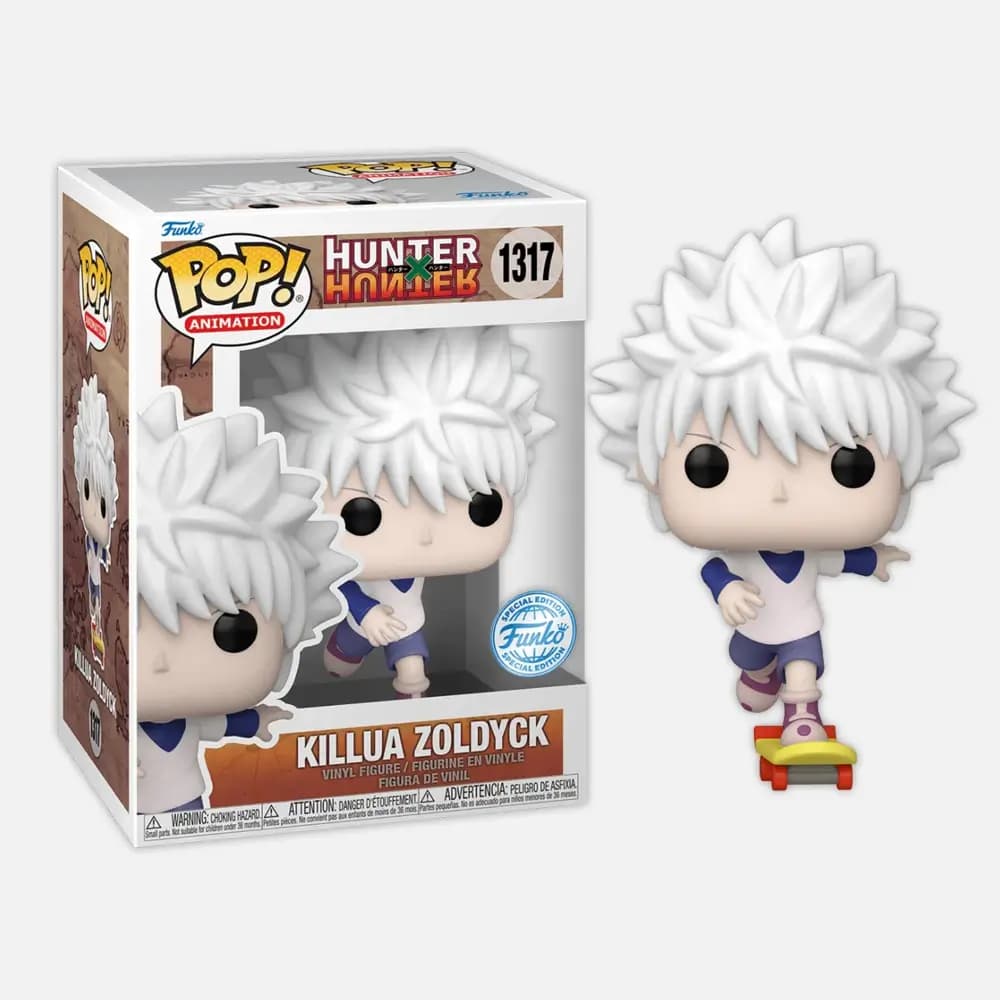 Funko Pop! Hunter X Hunter Killua with Skateboard