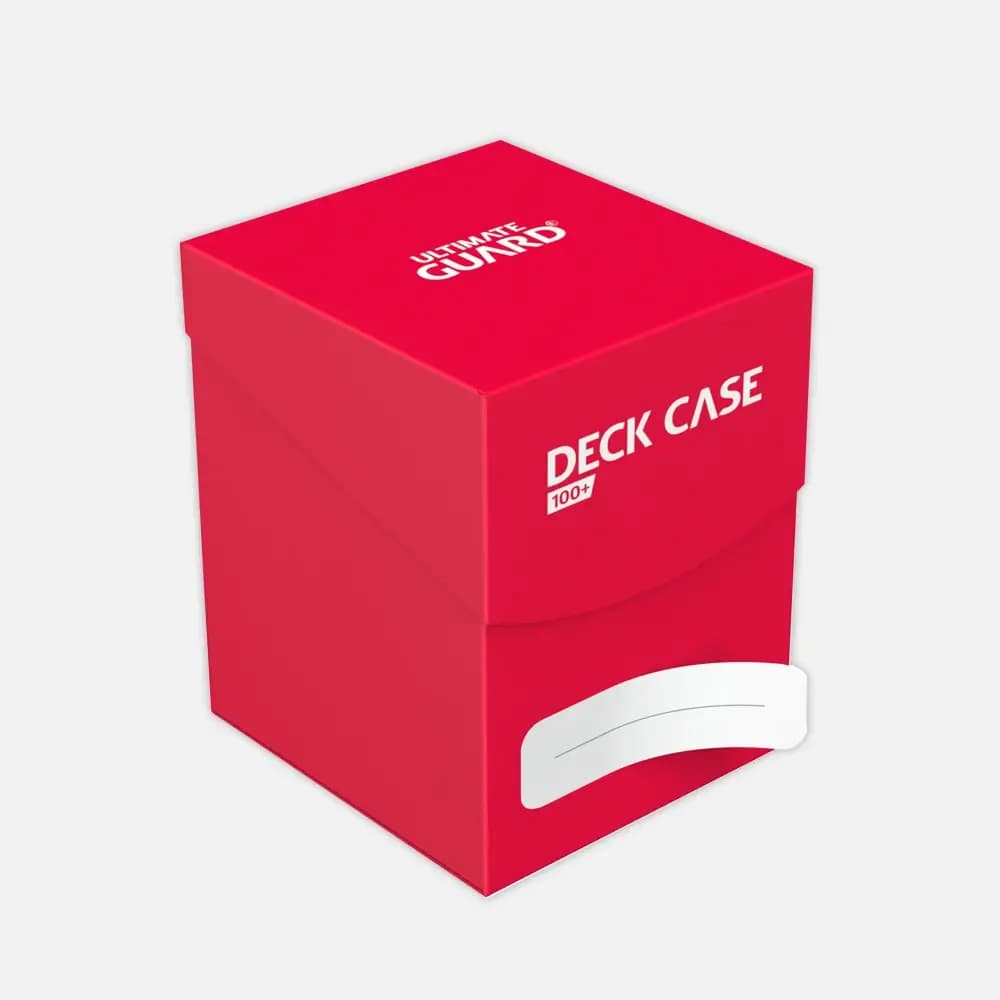 Ultimate Guard Deck Case 100+ Standard Size rdeča