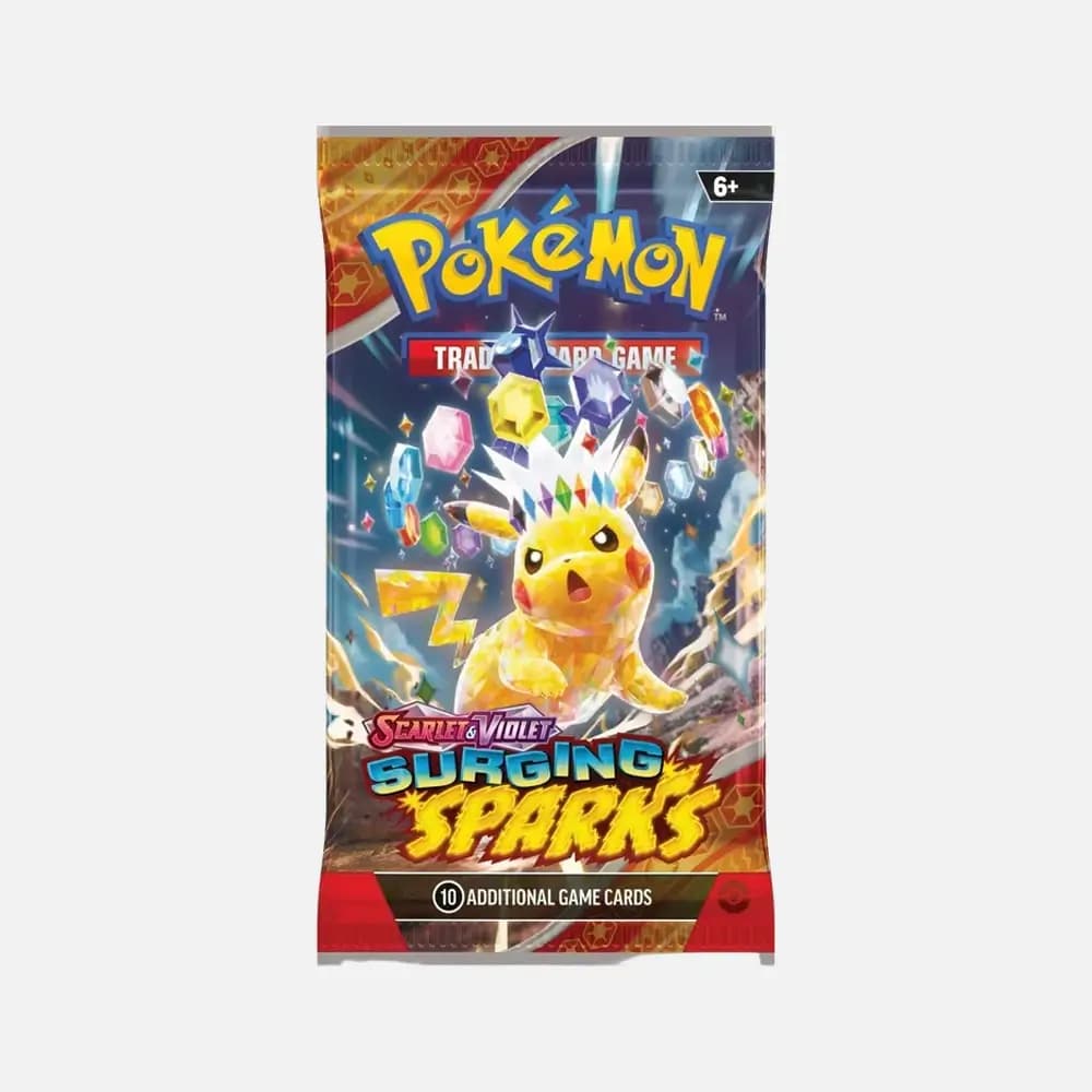 Pokémon karte Surging Sparks Booster Paketek (pack)