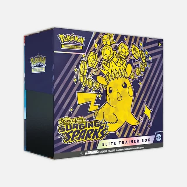 Pokémon karte Surging Sparks Elite Trainer Box