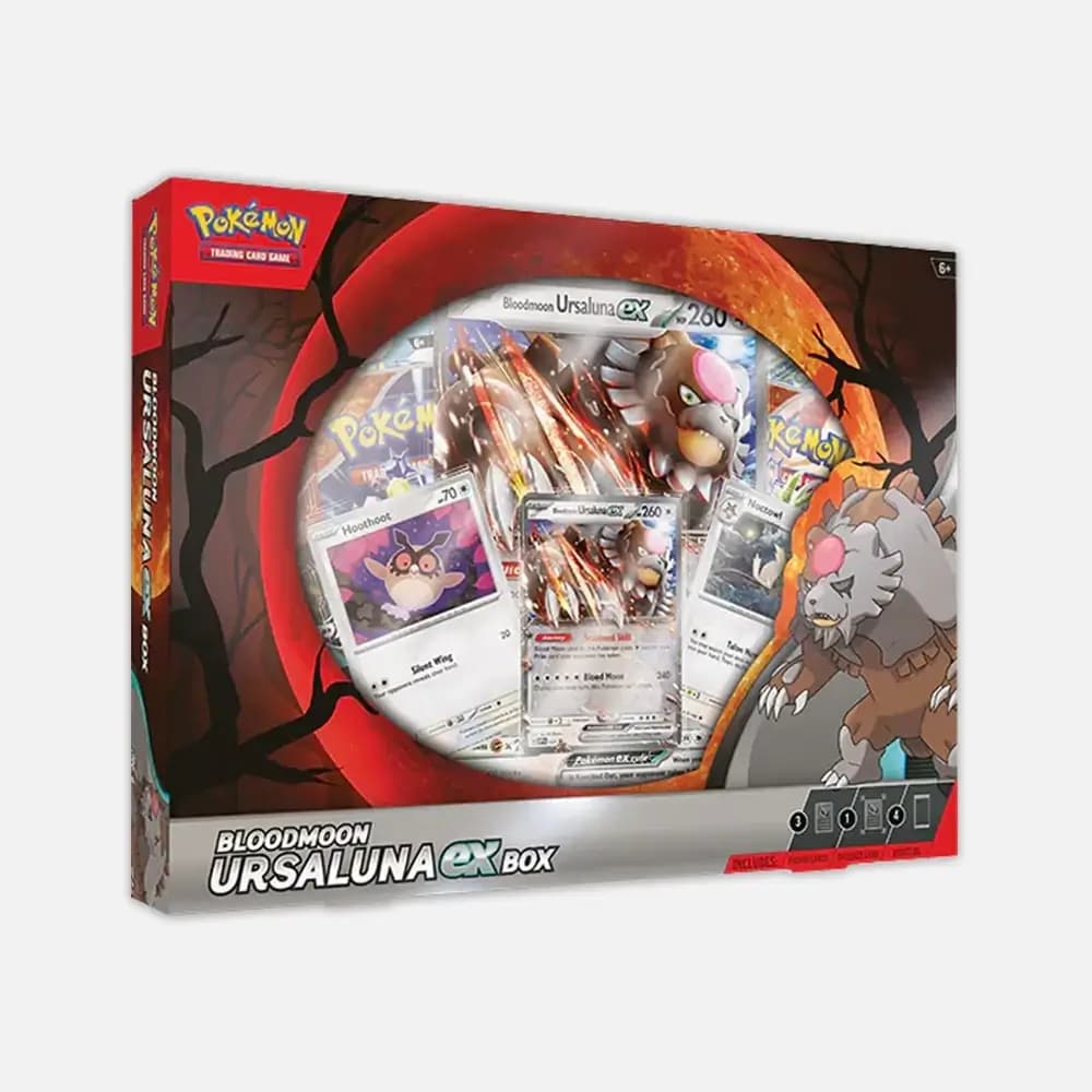 Pokémon karte Bloodmoon Ursaluna ex Box