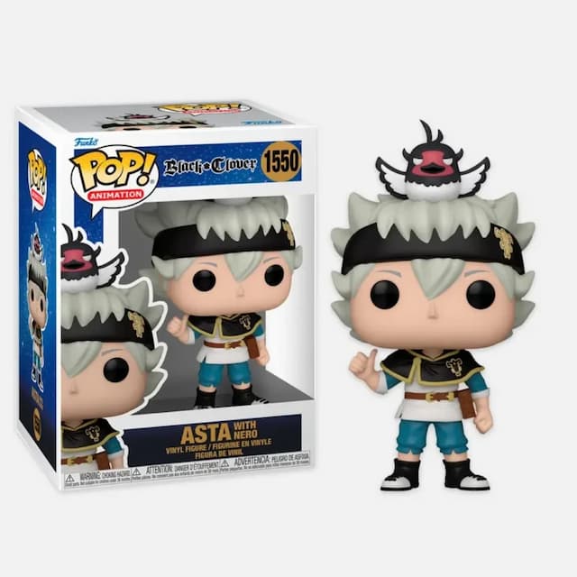 Funko Pop! Black Clover Asta With Nero