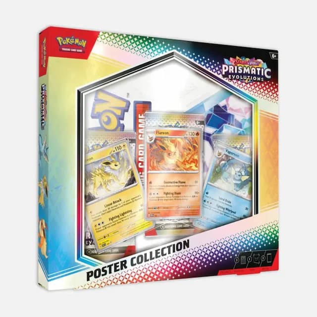 Pokémon karte Prismatic Evolutions Poster Collection