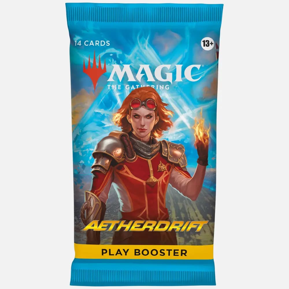 Magic the Gathering (MTG) karte Aetherdrift Play Booster Paketek (pack)