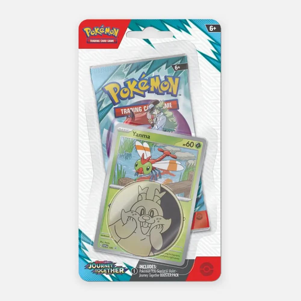 Journey Together (SV09) Checklane Blister Yanma - Pokémon karte