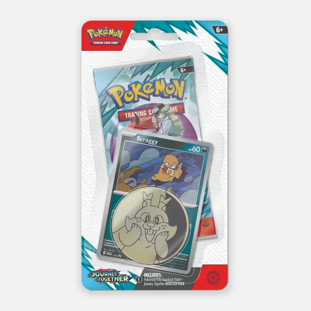 Journey Together (SV09) Checklane Blister Scraggy - Pokémon karte