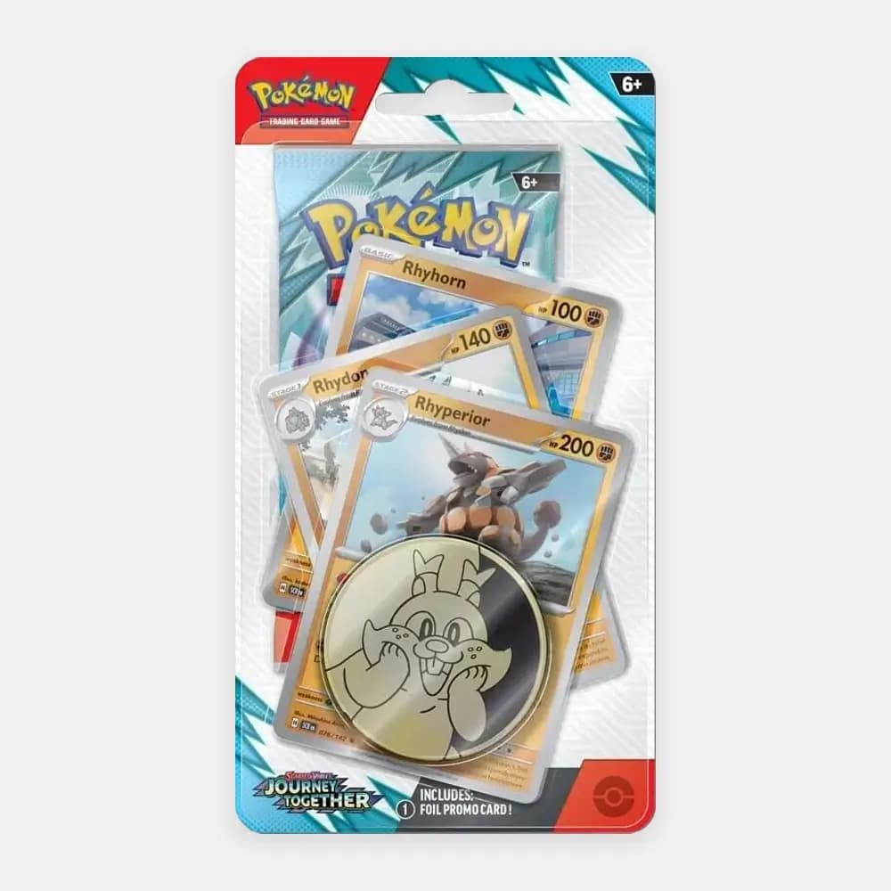 Journey Together (SV09) Premium Checklane Blister Rhyperior - Pokémon karte