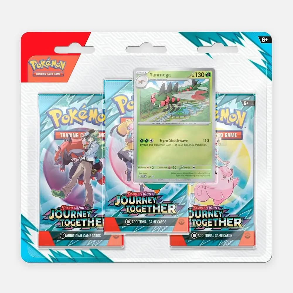 Journey Together (SV09) 3-Pack Blister Yanmega - Pokémon karte