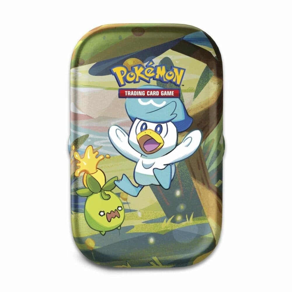 Paldea Friends Mini Tin Quaxly - Pokémon karte